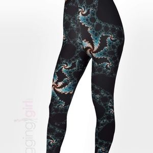 Turquoise Reef leggings